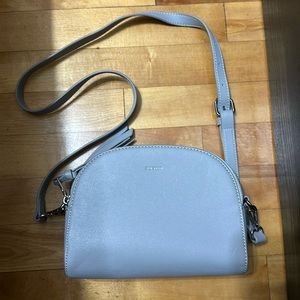 Gray Crossbody Purse